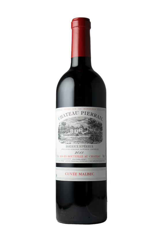 Chateau Pierrail Malbec 2018 Bordeaux Supérieur 
